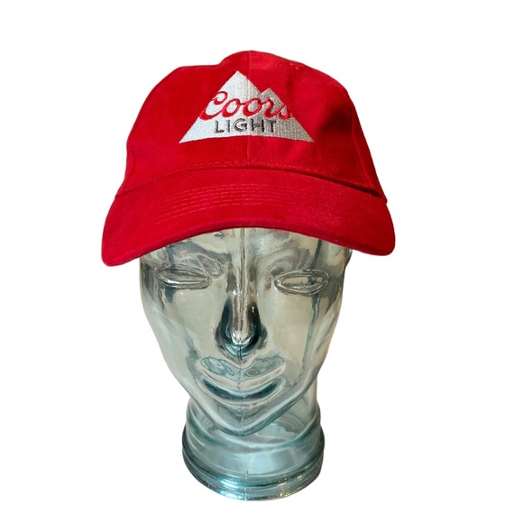 Vintage Red‎ Coors Light SnapBack Hat - Picture 1 of 6